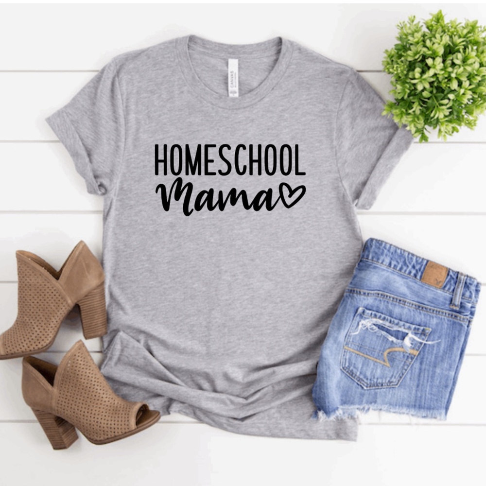Homeschool mom shirt